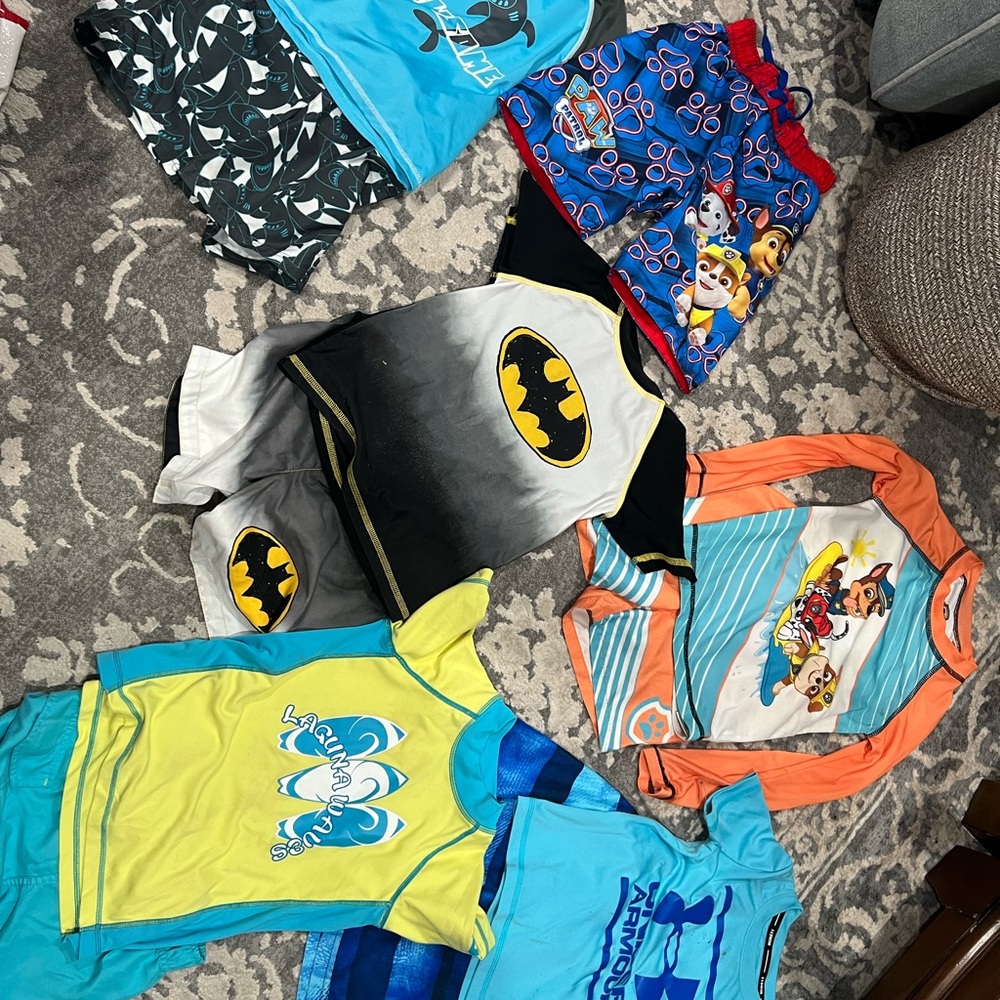 Boys Swim Suit sets size 4T Bundle